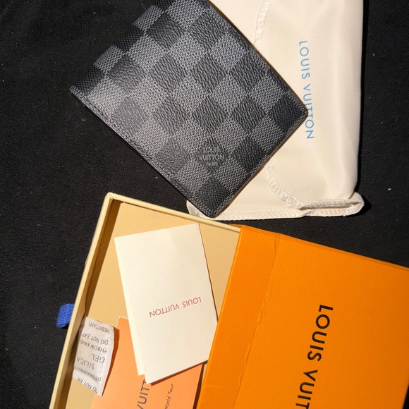 Damier wallet black and grey - Picture 1 of 3